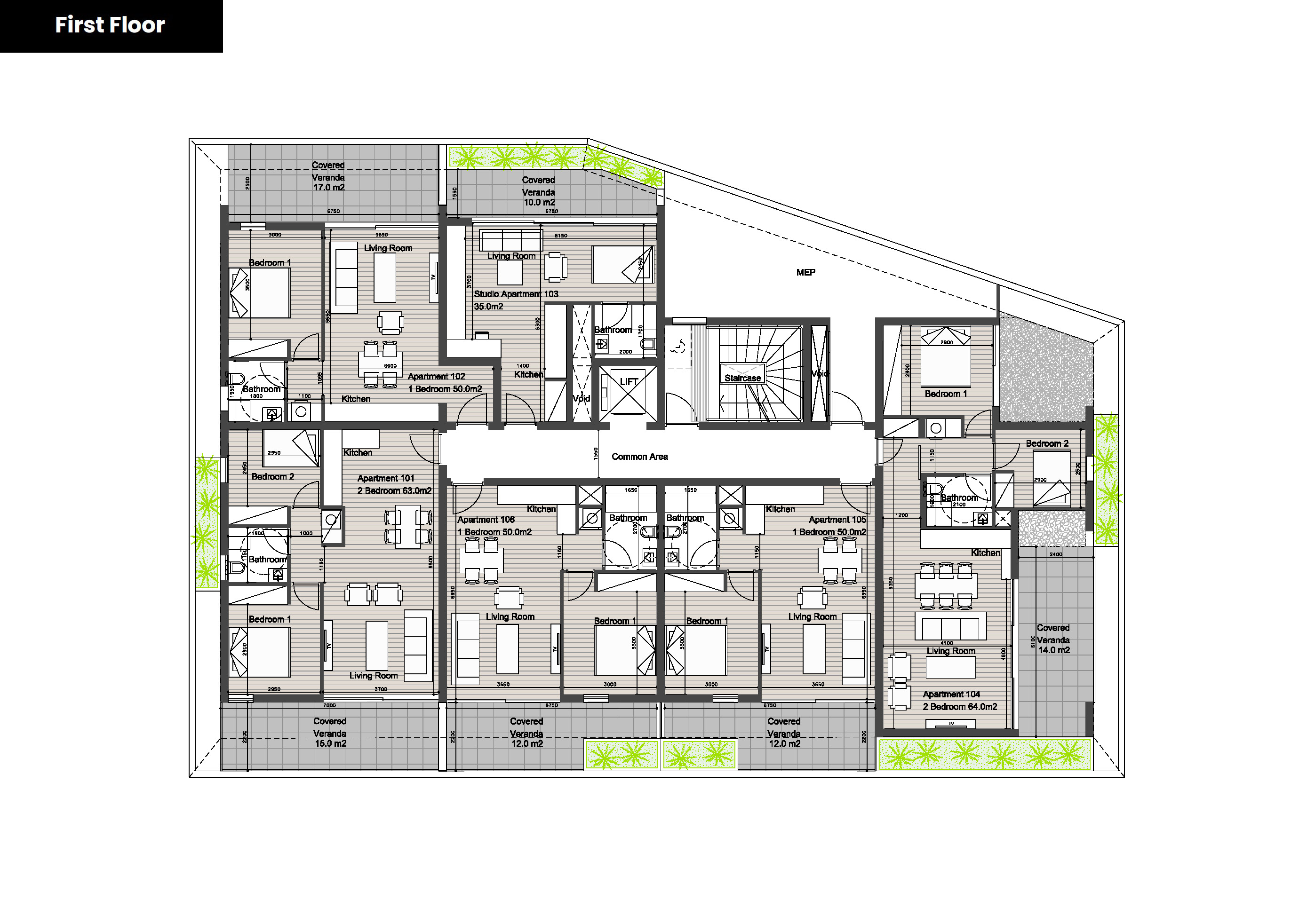 [PARK VIEW] floor plan 2