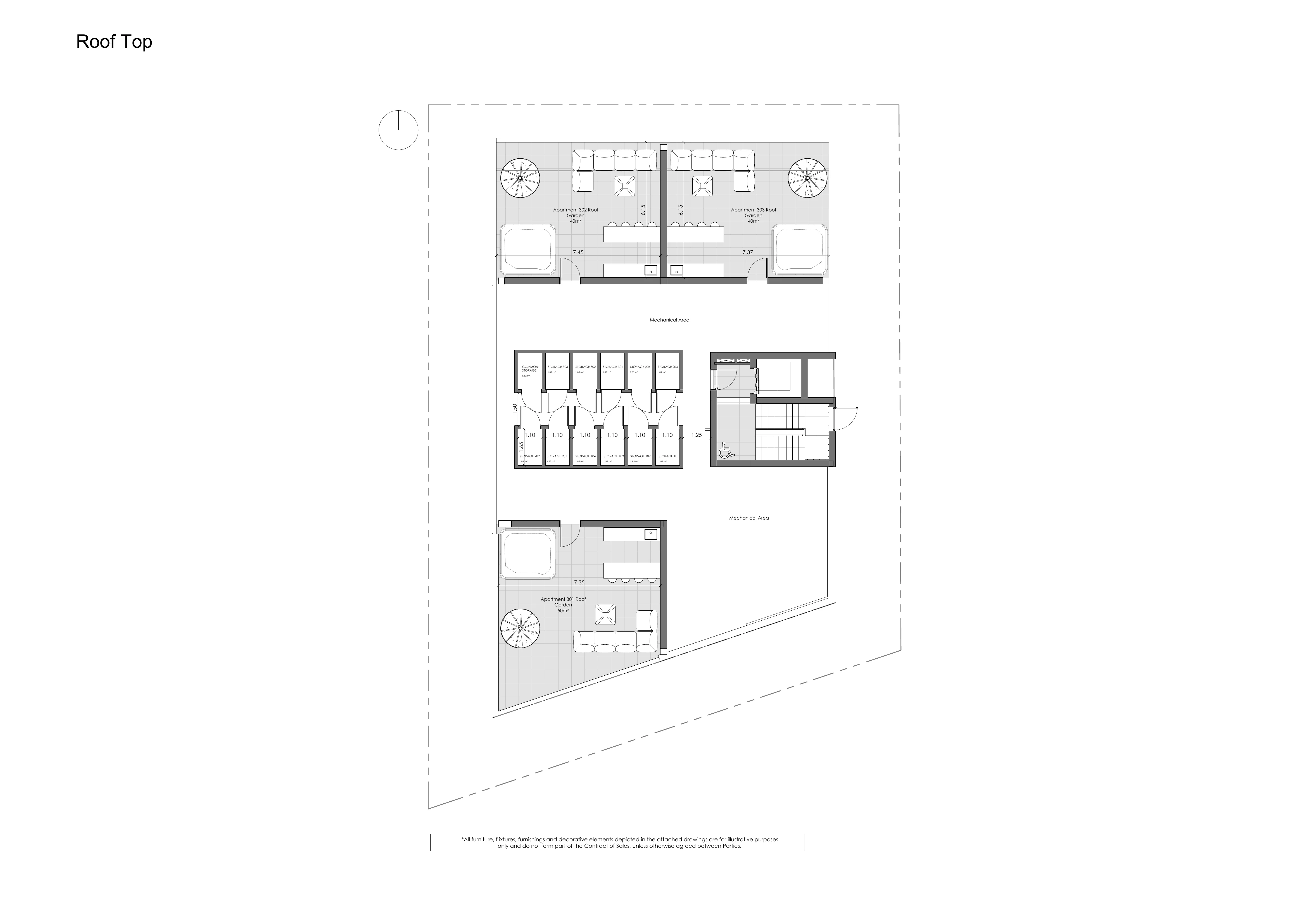 Storage and rooftop